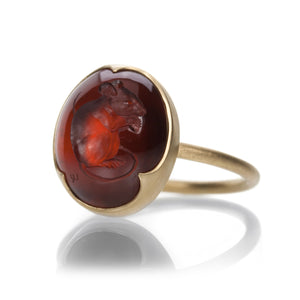 Gabriella Kiss Mouse Intaglio Ring | Quadrum Gallery
