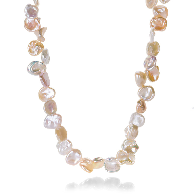 Gabriella Kiss Freshwater Pearl Coin Necklace | Quadrum Gallery