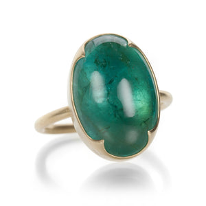 Gabriella Kiss Bright Green Tourmaline Ring | Quadrum Gallery