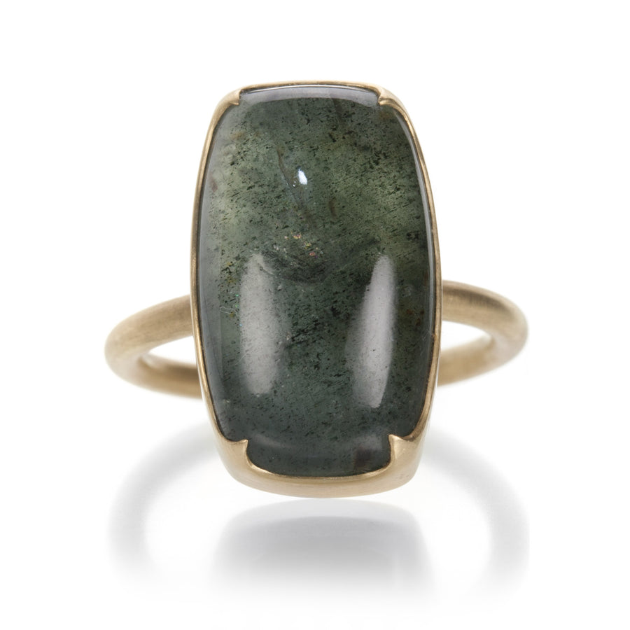 Gabriella Kiss Large Moss Aquamarine Ring | Quadrum Gallery