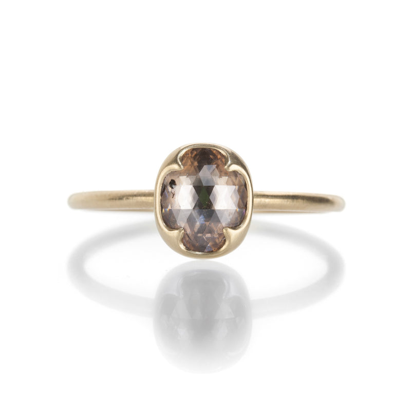 Gabriella Kiss Oval Brown Diamond Ring | Quadrum Gallery