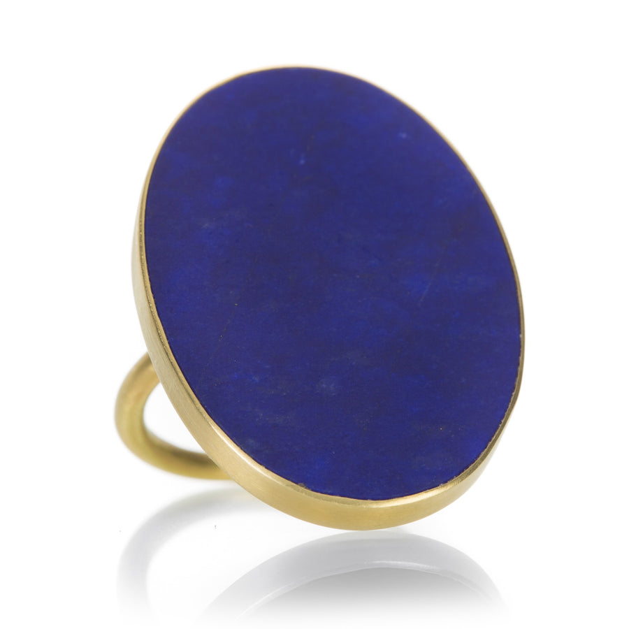 Gabriella Kiss Large Lapis Slab Ring | Quadrum Gallery