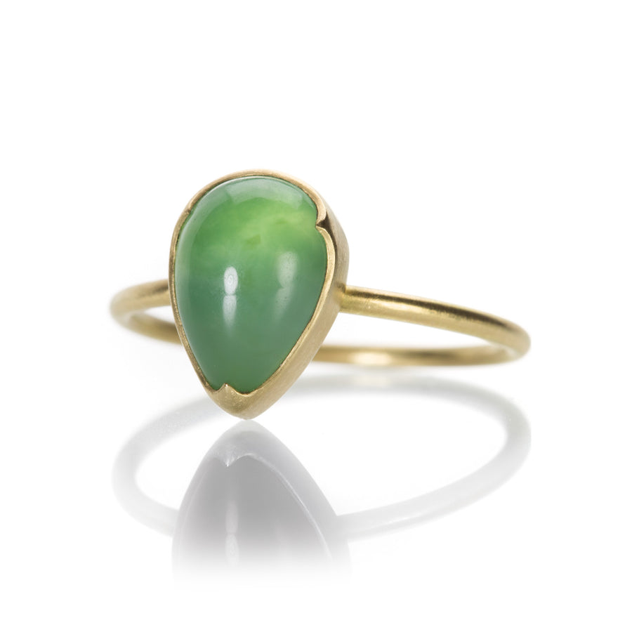 Gabriella Kiss Chrysoverde Chalcedony Ring | Quadrum Gallery
