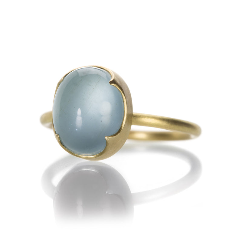 Gabriella Kiss Aquamarine Cabochon Ring | Quadrum Gallery