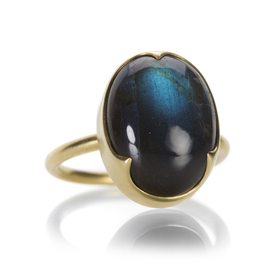 Gabriella Kiss Labradorite Cabochon Ring | Quadrum Gallery