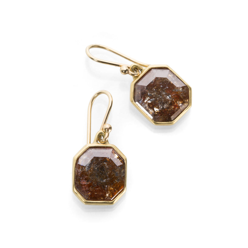Gabriella Kiss Octagonal Diamond Drop Earrings | Quadrum Gallery