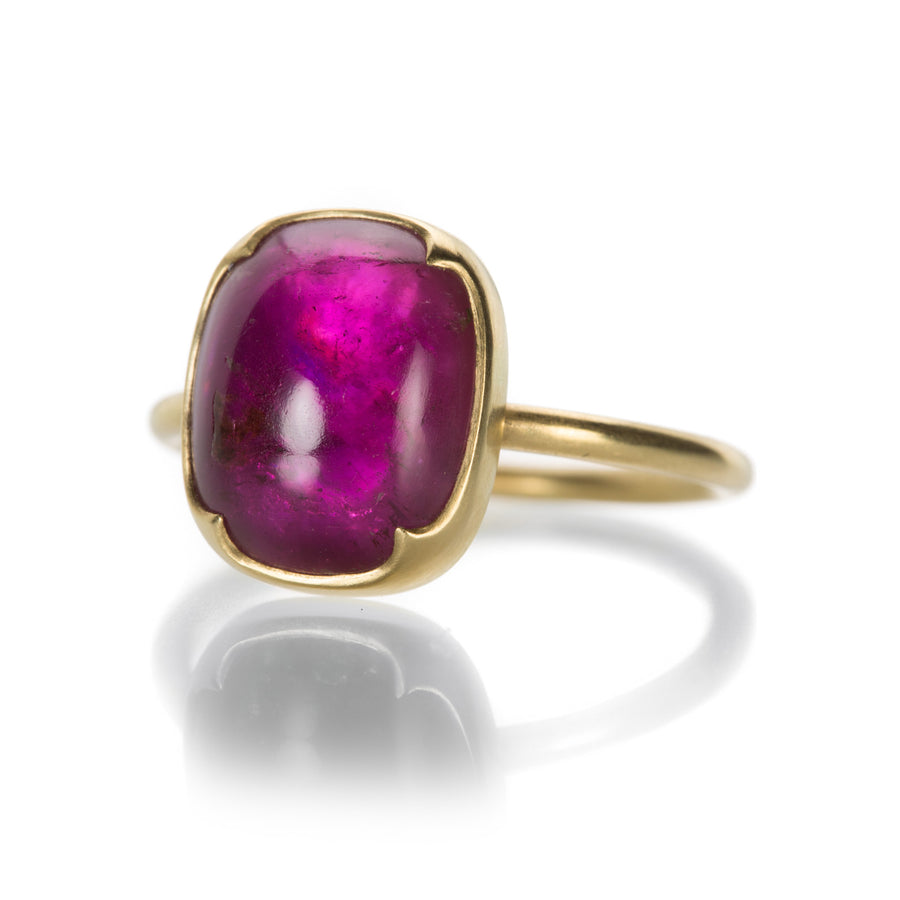 Gabriella Kiss Pink Tourmaline and Mother of Pearl Ring | Quadrum Gallery