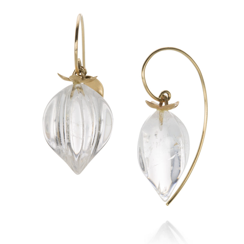 Gabriella Kiss Rock Crystal Lantern Earrings | Quadrum Gallery