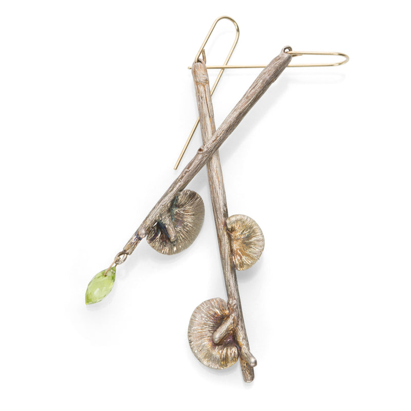 Gabriella Kiss Branch Mushroom Earrings | Quadrum Gallery