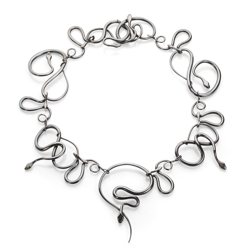 Gabriella Kiss Bronze Snake Necklace | Quadrum Gallery