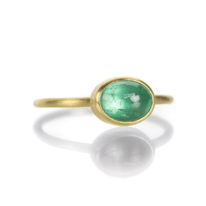 Gabriella Kiss Horizontal Emerald Ring | Quadrum Gallery