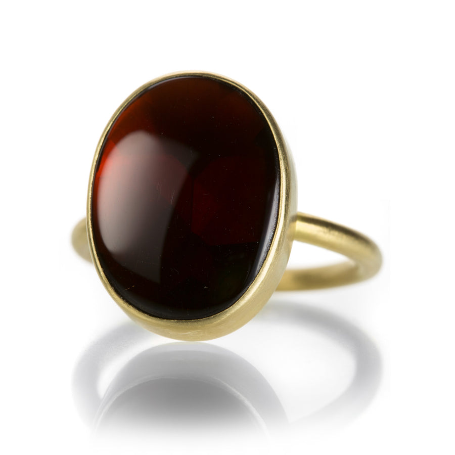 Gabriella Kiss Oval Almandine Garnet Ring, 7.5 | Quadrum Gallery