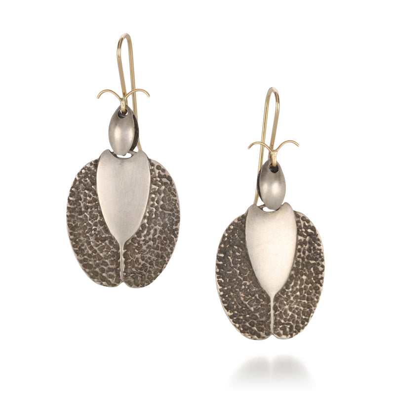 Gabriella Kiss Silver Beetle Earrings | Quadrum Gallery
