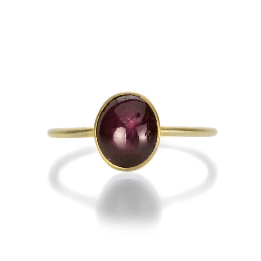 Gabriella Kiss Oval Cabochon Star Ruby Ring | Quadrum Gallery