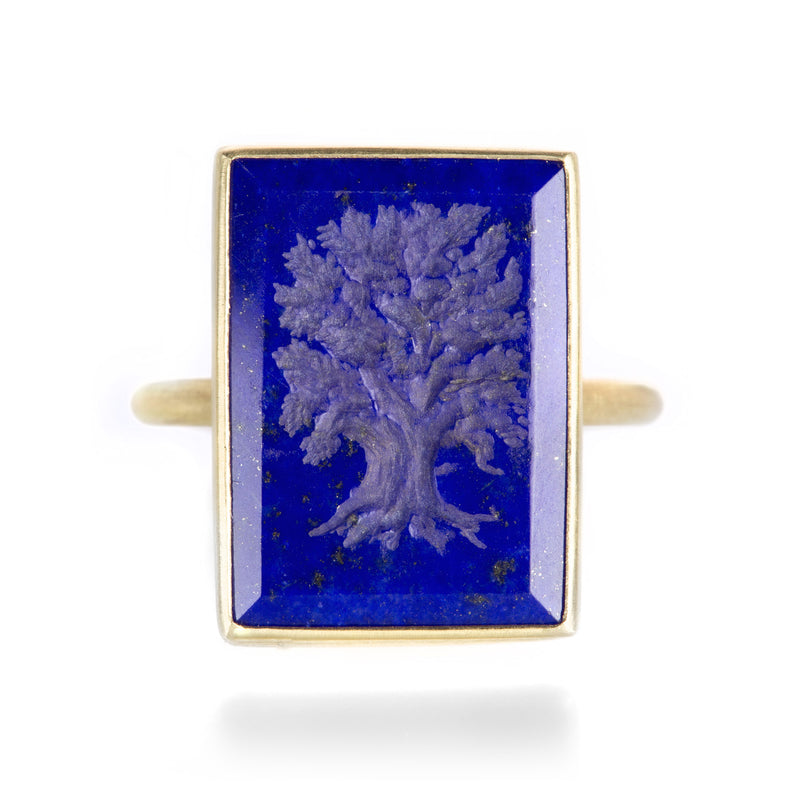 Gabriella Kiss Lapis Tree Intagio Ring | Quadrum Gallery