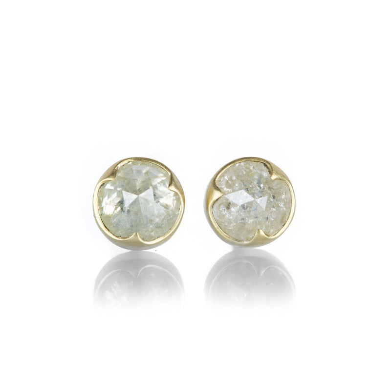 Gabriella Kiss Icy White Diamond Stud Earrings | Quadrum Gallery
