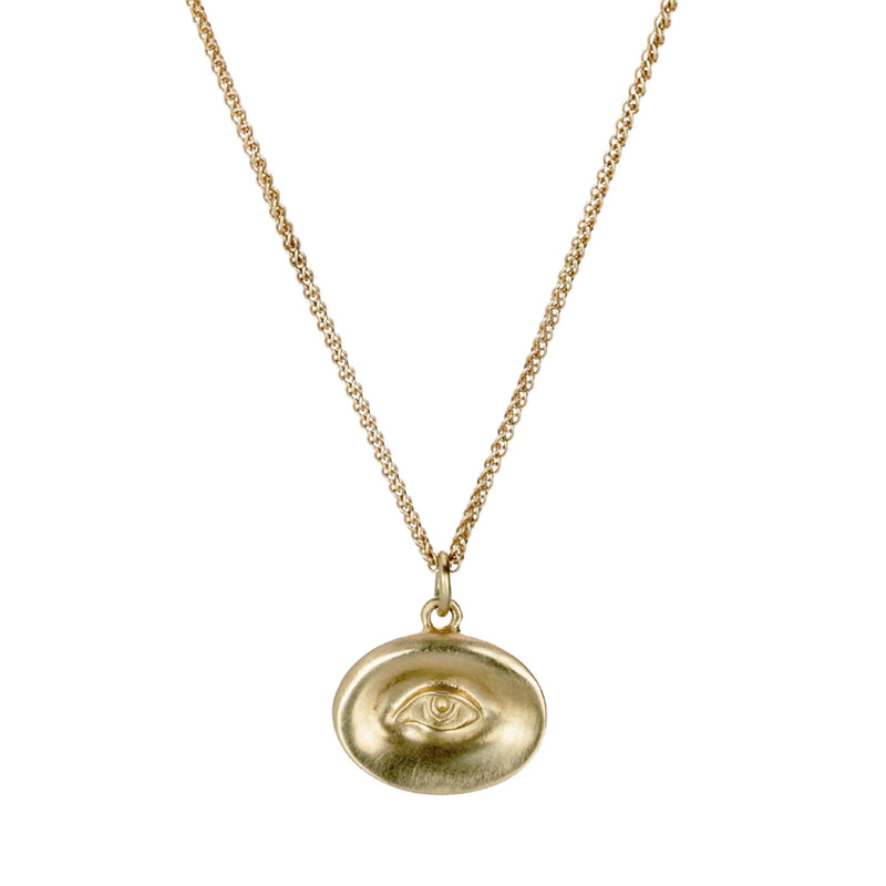 Gabriella Kiss 10k Small Eye Necklace | Quadrum Gallery