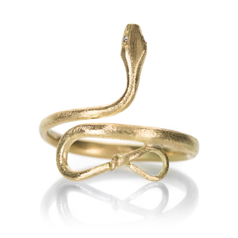 Gabriella Kiss 18k Small Snake Ring | Quadrum Gallery