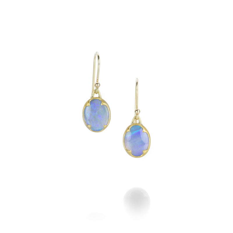 Gabriella Kiss Small Oval Opal Earrings | Quadrum Gallery