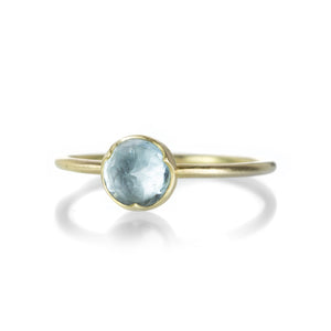 Gabriella Kiss Round Aquamarine Ring | Quadrum Gallery