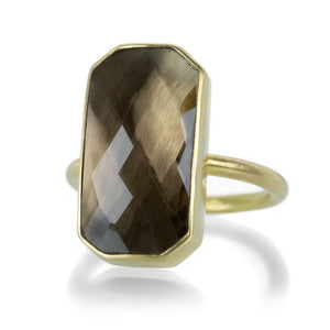 Gabriella Kiss Octagonal Smoky Quartz Ring | Quadrum Gallery