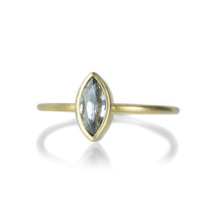 Gabriella Kiss Pale Icy Blue Sapphire Ring | Quadrum Gallery