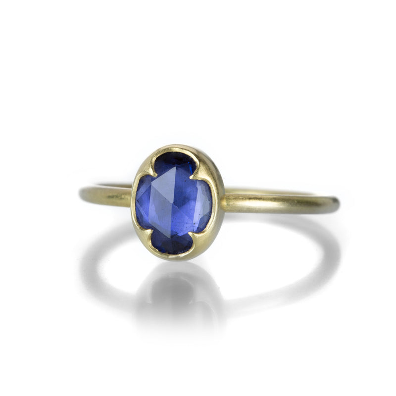 Gabriella Kiss Deep Blue Sapphire Ring | Quadrum Gallery