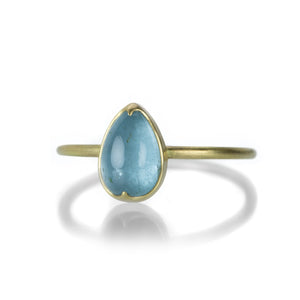Gabriella Kiss Pear Shaped Aquamarine Ring | Quadrum Gallery