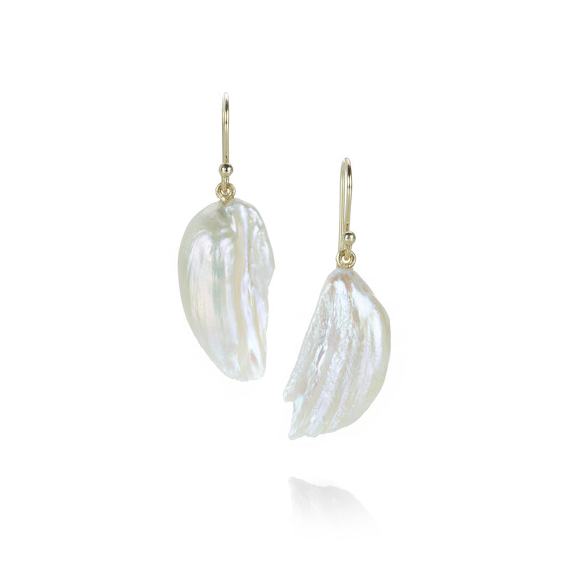 Gabriella Kiss Freshwater Pearl Wing Earrings | Quadrum Gallery