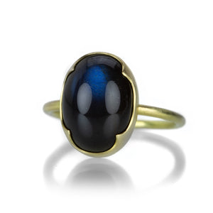 Gabriella Kiss Oval Spectrolite Ring | Quadrum Gallery