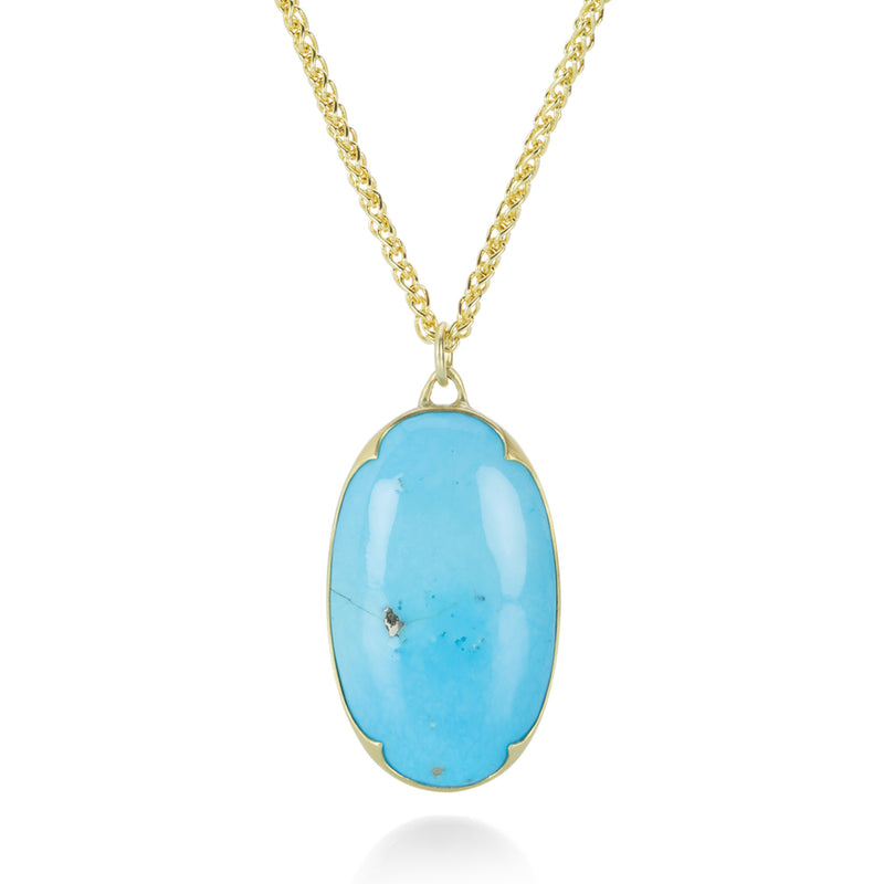 Gabriella Kiss Persian Turquoise Pendant Necklace | Quadrum Gallery