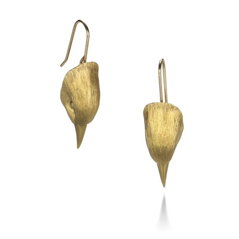 Gabriella Kiss 18k Bird Head Earrings | Quadrum Gallery