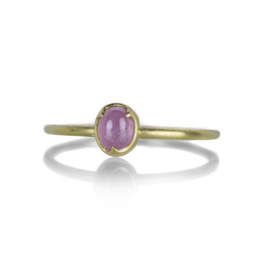 Gabriella Kiss Oval Pale Pink Sapphire Ring | Quadrum Gallery