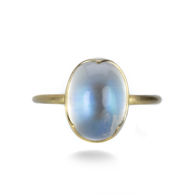 Gabriella Kiss Oval Fine Moonstone Ring | Quadrum Gallery