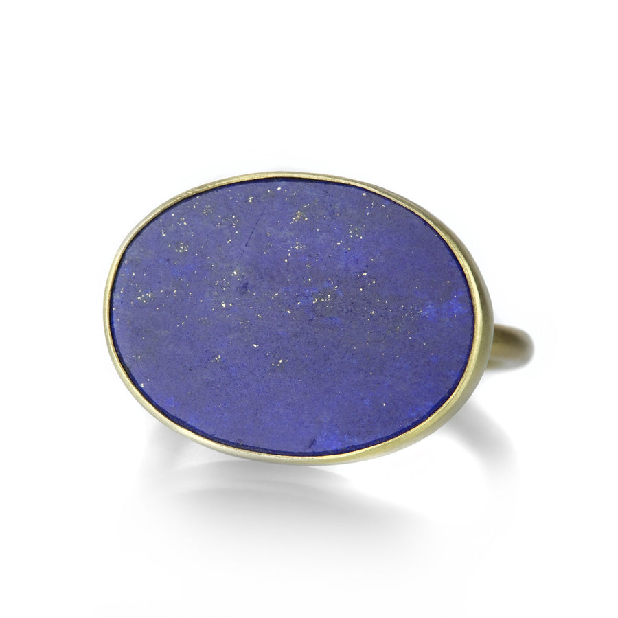 Gabriella Kiss Horizontal Lapis Slab Ring | Quadrum Gallery