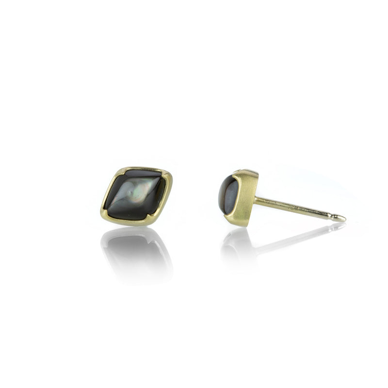 Gabriella Kiss Mother of Pearl Stud Earrings | Quadrum Gallery