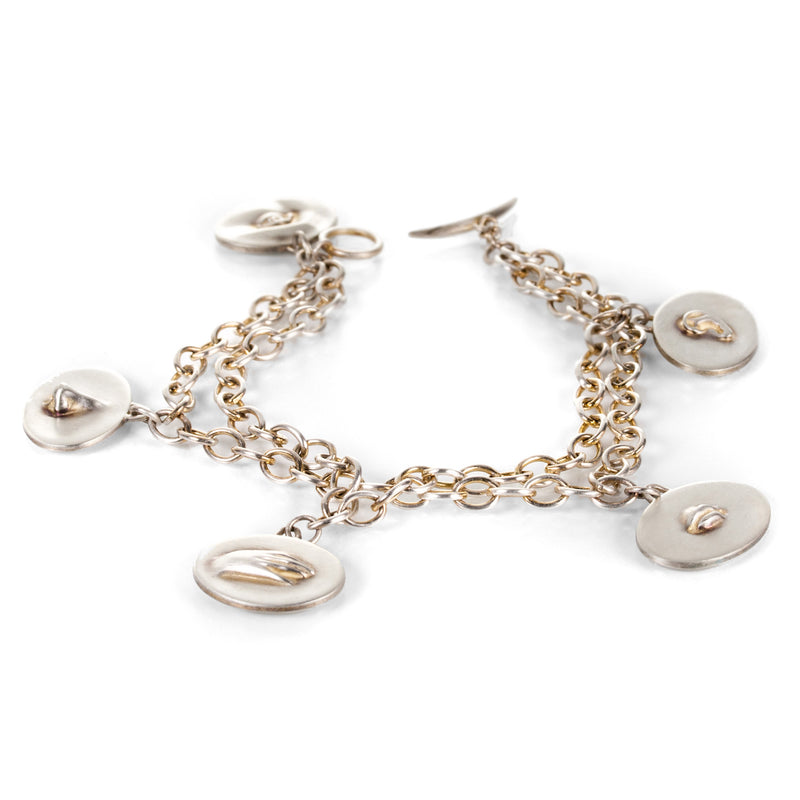 Gabriella Kiss Sterling Love Token Bracelet | Quadrum Gallery