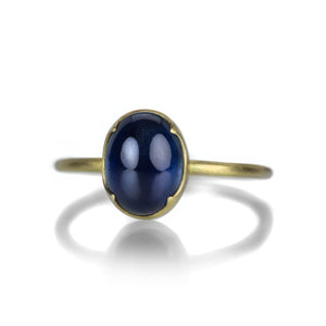 Gabriella Kiss Blue Sapphire Cabochon Ring | Quadrum Gallery