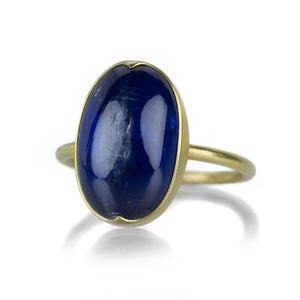 Gabriella Kiss 18k Oval Kyanite Ring | Quadrum Gallery