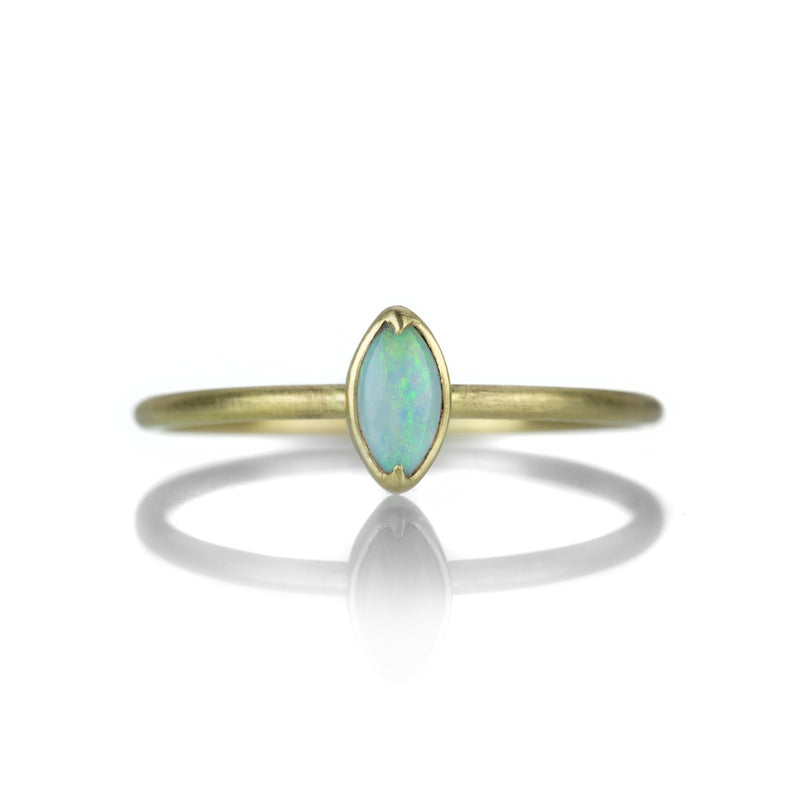 Gabriella Kiss Marquise Australian Opal Ring | Quadrum Gallery
