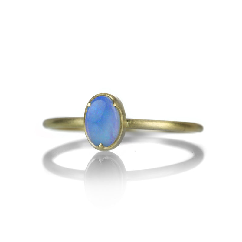 Gabriella Kiss Oval Australian Opal Ring | Quadrum Gallery