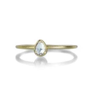 Gabriella Kiss 18k Pear Shaped Diamond Ring | Quadrum Gallery