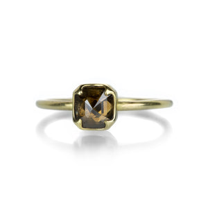 Gabriella Kiss Square Brown Diamond Ring | Quadrum Gallery