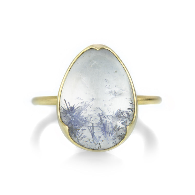 Gabriella Kiss Pear Shaped Dumortierite Ring | Quadrum Gallery