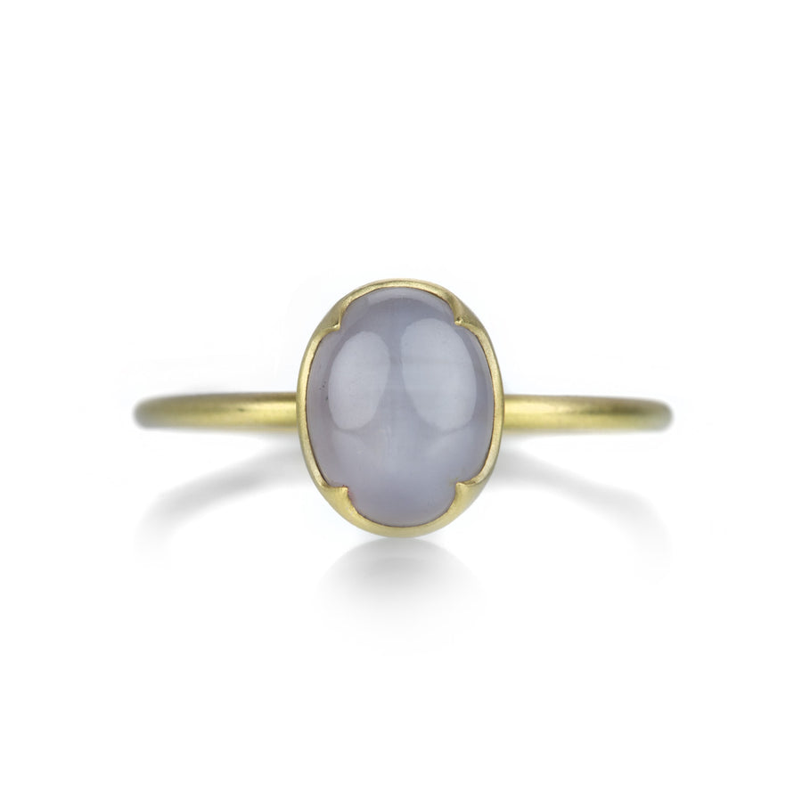 Gabriella Kiss Oval Mauve Star Sapphire Ring | Quadrum Gallery