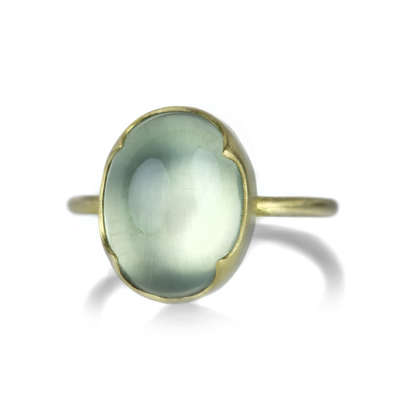 Gabriella Kiss 18k Oval Ceylon Moonstone Ring | Quadrum Gallery