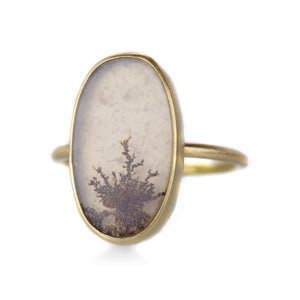 Gabriella Kiss Small Oval Dendrite Ring | Quadrum Gallery