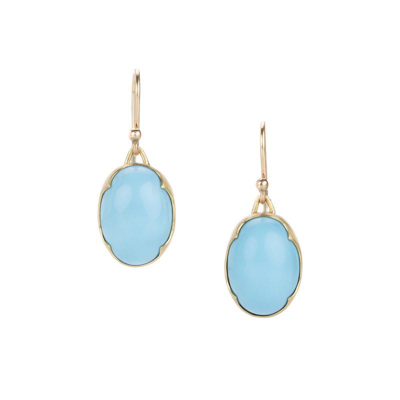 Gabriella Kiss Sleeping Beauty Turquoise Drop Earrings | Quadrum Gallery