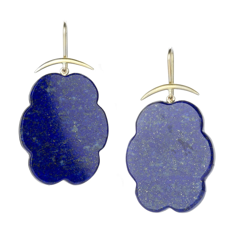 Gabriella Kiss Lapis Cloud Drop Earrings | Quadrum Gallery