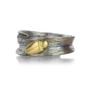 Gabriella Kiss 18k and Silver Blade of Grass Ring  | Quadrum Gallery